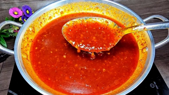 Sốt Thái chấm các món ăn ngon
