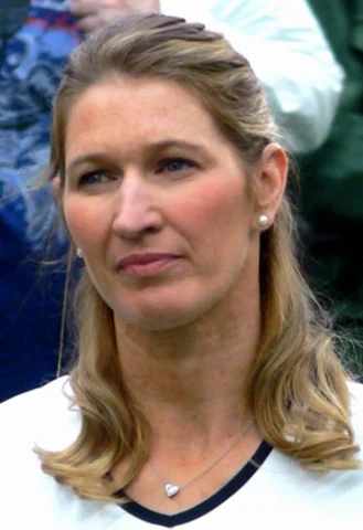 Steffi Graf tại một sự kiện sau khi giải nghệ
