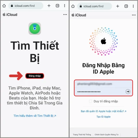 iCloud.com Tìm iPhone: Hướng dẫn chi tiết 2026 Sử dụng iCloud.com để tìm iPhone trên máy tính