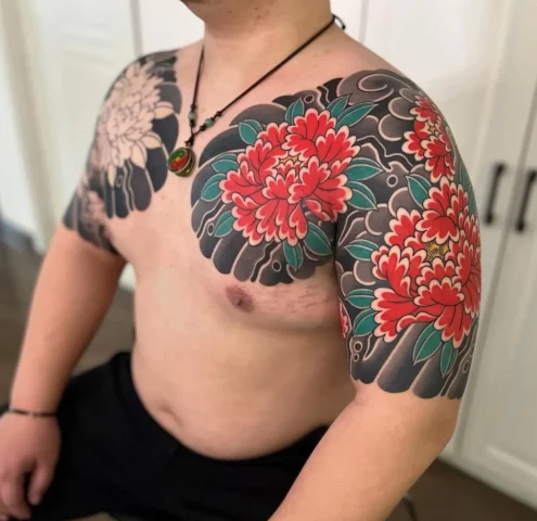 Tattoo hoa mẫu đơn đẹp và ý nghĩa