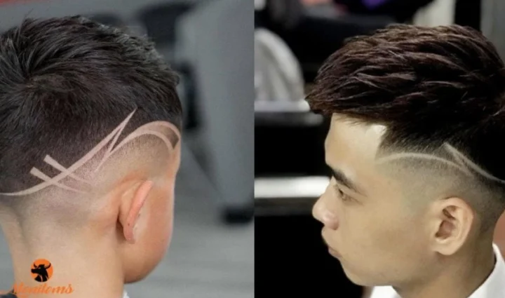 Kẻ Tóc Nam: Xu Hướng Cực Chất & Cách Tạo Kiểu Đỉnh Cao 2026 Thợ tóc tạo kiểu kẻ vạch cho nam