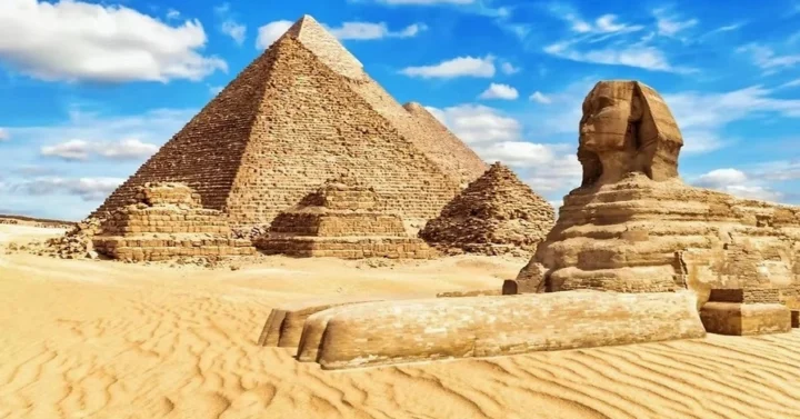 Toàn cảnh khu phức hợp Kim Tự Tháp Giza