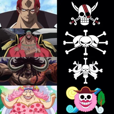 Tứ Hoàng One Piece: Những Vua Biển Đẫm Máu Và Quyền Lực Tứ Hoàng đời đầu trong One Piece