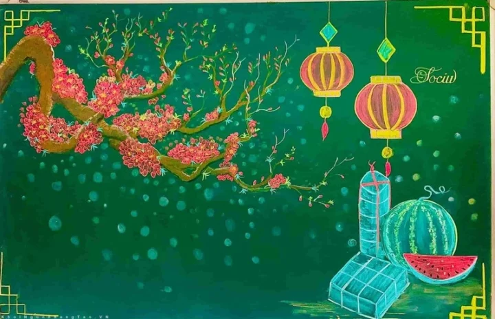Vẽ Bảng Tết 2026: Hướng Dẫn Chi Tiết và Ý Tưởng Sáng Tạo Vẽ Bảng Tết 2026: Hướng Dẫn Chi Tiết và Ý Tưởng Sáng Tạo