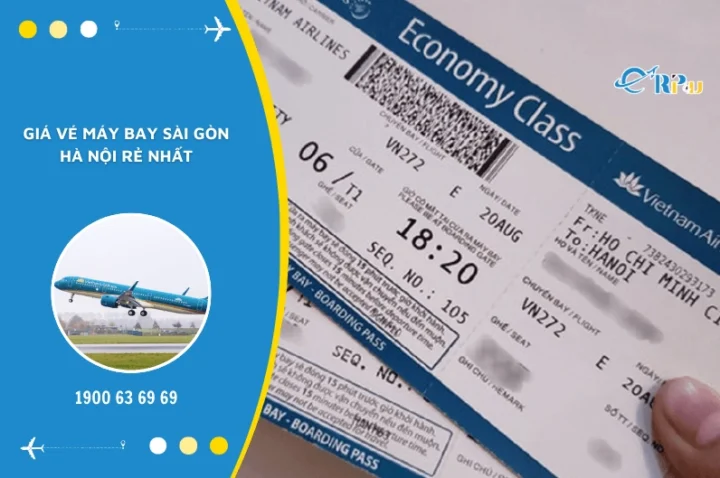 Vé máy bay Hà Nội Sài Gòn giá rẻ