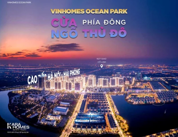 Vị trí đắc địa của Vinhomes Ocean Park 1