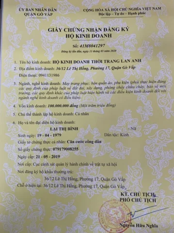 Xin Giấy Phép Kinh Doanh Hộ Gia Đình 2026: Thủ Tục Đơn Giản